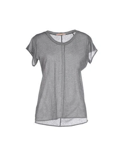 Marni T-shirts In Grey