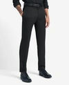 REACTION KENNETH COLE STRETCH URBAN HEATHER SLIM-FIT FLEX WAISTBAND DRESS PANT