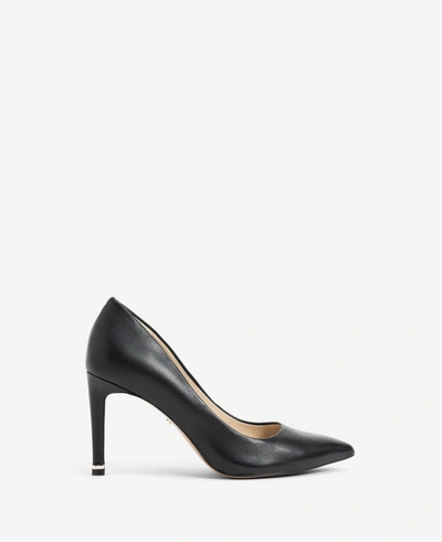 Kenneth Cole Riley 85 Leather Heel With Rebound In Black