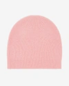 Kenneth Cole Site Exclusive! Wool Cashmere Rib Knit Beanie Hat In Blush