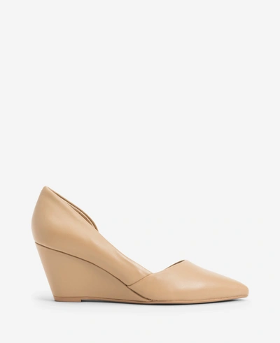 Kenneth Cole Women's Ellis Le Wedge Heel Pumps In Beige
