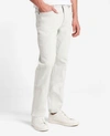 Kenneth Cole Slim-fit Stretch Denim Jeans In Moore - Cream