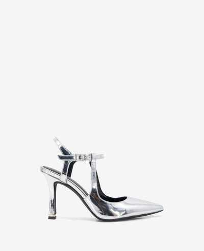 Kenneth Cole Romi Sling Heel In Silver