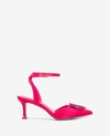Kenneth Cole Umi Starburst Embellished Slingback Heel In Hot Pink
