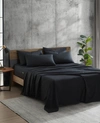 Kenneth Cole Solution Solid Black Sheet Set