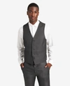 Kenneth Cole Ready Flex Slim-fit Suit Separate Vest In Gunmetal
