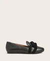 GENTLE SOULS EUGENE LEATHER CHAIN DETAIL LOAFER FLAT