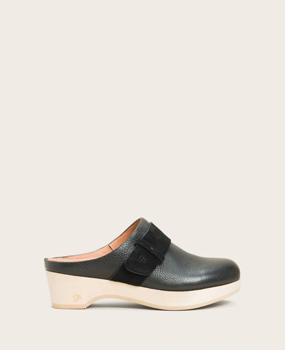 Gentle Souls By Kenneth Cole Henley Leather Clog In Black