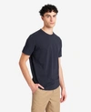 Kenneth Cole Essential Stretch Crew Neck T-shirt In Navy