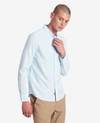 KENNETH COLE STRETCH SOLID BUTTON-DOWN SHIRT