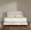 BOLL & BRANCH ORGANIC UPHOLSTERED CURVE BED