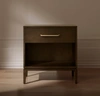 Boll & Branch Organic Single Drawer Wood Nightstand