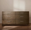 BOLL & BRANCH ORGANIC 6-DRAWER WOOD DRESSER