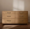 BOLL & BRANCH ORGANIC 6-DRAWER WOOD DRESSER