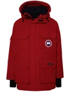 CANADA GOOSE CANADA GOOSE 'EXPEDITION' RED COTTON BLEND PARKA