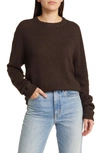 Reformation Cashmere Boyfriend Sweater In Compost