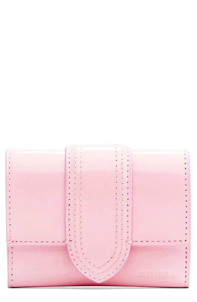 Jacquemus Le Compact Bambino Wallet In Pale Pink