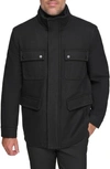 ANDREW MARC DUNBAR MELTON JACKET