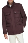 ANDREW MARC DUNBAR MELTON JACKET