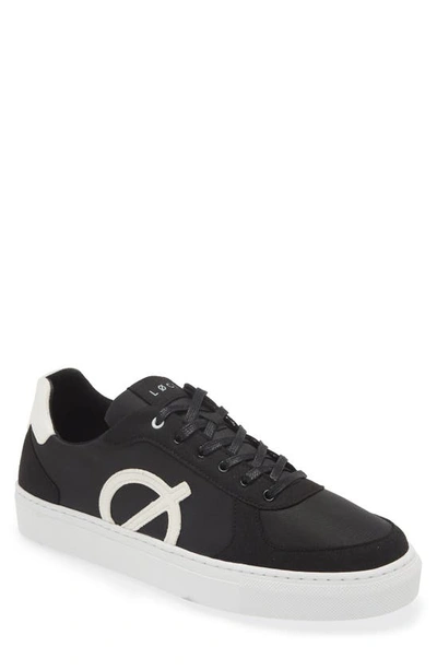 Loci Black Seven Low Top Trainers In Blk/white