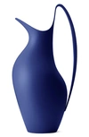 Georg Jensen Henning Koppel Dark Blue Stainless Steel Pitcher In Iconic Blue