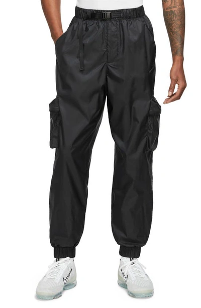 Nike Men's Tech Lined Woven Pants In Black