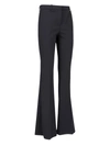 Versace Medusa Flared Stretch Viscose Jersey Pants In Default Title