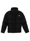 Miu Miu Logo-print Padded Jacket In Default Title
