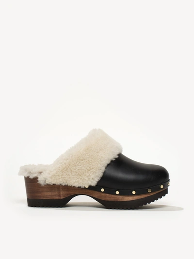 M. Gemi The Greta Shearling In Black