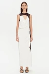 Jonathan Simkhai Vea Gown In Ivory Multi