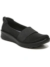 Bzees Gracie Womens Slip On Loafer Flats Shoes In Black