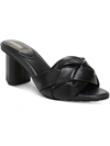 Sam Edelman Oaklie Womens Leather Slip On Heels In Black