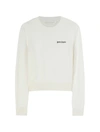Palm Angels Sweater  Woman Color White In Butter Black
