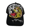 Ed Hardy Tiger Hat In Black In Black