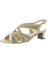 EASY STREET WOMENS OPEN TOE DRESSY ANKLE STRAP