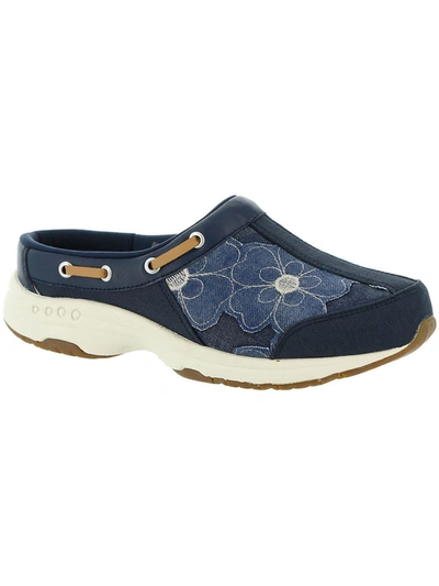 Easy Spirit Travel Port 128 Womens Slip On Padded Insole Other Sports Shoes In Blue