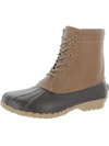 Jbu By Jambu Maine Mens Faux Fur Lace-up Winter & Snow Boots In Multi