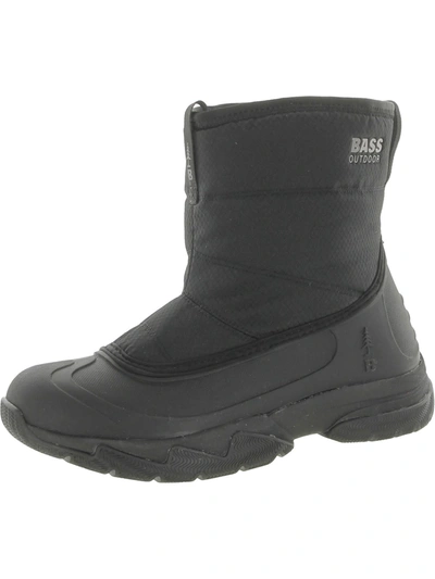 Bass Outdoor Field Womens Cold Weather Outdoor Winter & Snow Boots In Black