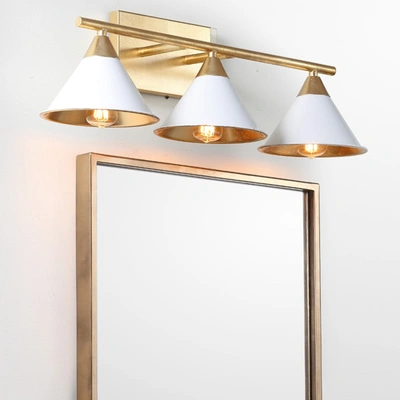 Jonathan Y Yvette 3-light 25" Metal Vanity Wall Light