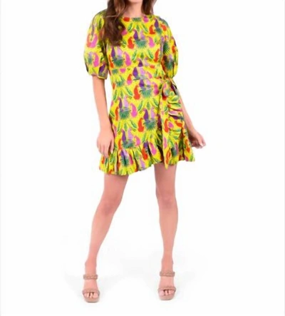 Emily Mccarthy Lola Dress - Peekaboo In Multi