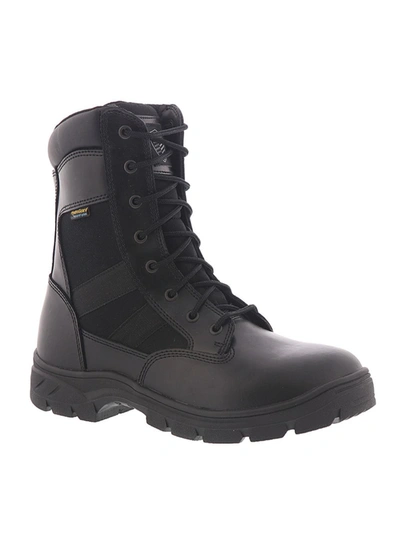 Skechers Wascana - Athas Mens Leather Waterproof Work Boots In Black
