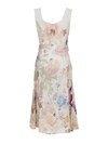 DOLCEZZA WOMEN'S WHIMSIQUE LINEN DRESS IN FLORAL PRINT