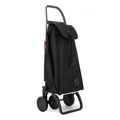 Rolser I-max Mf 4 Wheel Foldable Shopping Trolley - Black