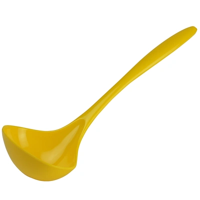 Gourmac 11.25-inch Melamine Soup Ladle In Yellow