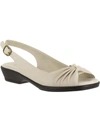 EASY STREET FANTASIA WOMENS OPEN TOE ANKLE STRAP SLINGBACK SANDALS