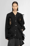 Comme Des Garçons Homme Deux Man Black Knitwear In Black