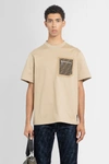 Fendi T-shirt In Beige