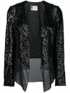 LANVIN SEQUIN OPEN JACKET,RWJA729T2750A1712166173