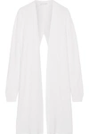 NARCISO RODRIGUEZ CUTOUT WOOL AND CASHMERE-BLEND CARDIGAN