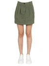 Department Five Mini Skirts In Military Green